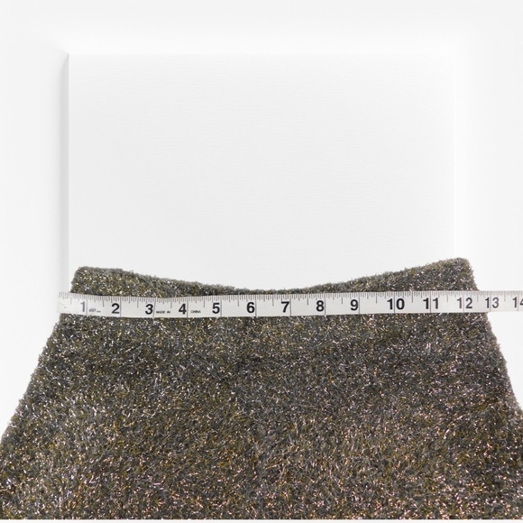 Joseph Metallic Lurex Knit Matching Set | High Neck Sweater & Flare Pants - Picture 7 of 7